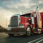 truck-runs-highway-with-speed-3d-rendering-illustration